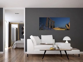 Obraz modernej metropoly (120x50 cm)