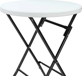 Cateringový skladací barový stôl STABLE 72 cm biely