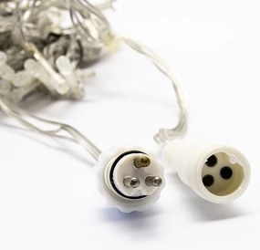 DECOLED LED světelná záclona HOBBY LINE, 2x2m, teple bílá, 200 diod, pouze do interiéru