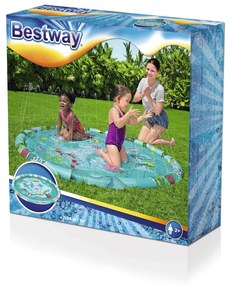 Bestway Nafukovacia vodná podložka s fontánou pre deti 165 cm Bestway 52487