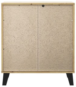 Komoda BOGAN 3S70, remeselne spracovaný dub