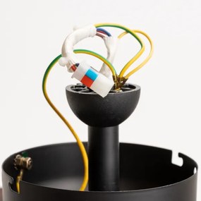 ZEVENTI - Stropný ventilátor FAMARA 1xE14/60W/230V