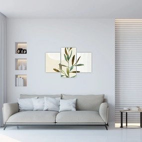 Obraz - Akvarelová vetvička N⁰2 (90x60 cm)