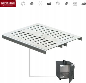 TRENDIE Udiareň drevená s kovovým komínom