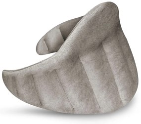 Leschi LESCHÍ Hřející polštářek Triangle 60x28cm šedá