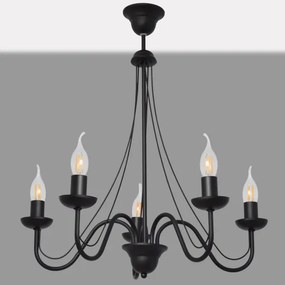 Luster na lanku MALBO II 5xE14/10W/230V