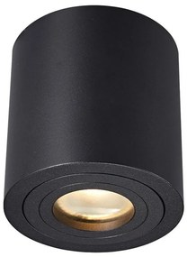 Zuma Line ACGU10-159-N - Bodové svietidlo RONDIP SL 1xGU10/50W/230V IP44 čierna