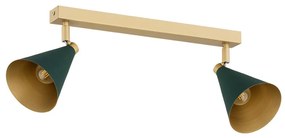 Argon 7148 - Bodové svietidlo LUCINDA 2xE14/7W/230V zelená