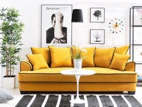 Pohovka trojsedačka Marilyn (čierna). Akcia -20%. Vlastná spoľahlivá doprava až k Vám domov. 1136901