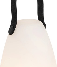 Sada 2 stolových lamp bielych RGBW nabíjateľných IP54 - Pion