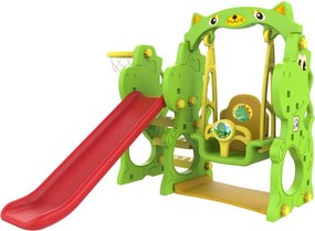 Ramiz Záhradná šmykľavka 3v1 hojdačka Basketbal pre deti Dinosaurus