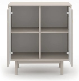 Komoda Mazoma 79 cm kašmír/zlatá