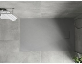 Mexen Hugo, SMC obdĺžniková sprchová vanička 140 x 80 cm, šedá, 42618014