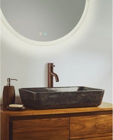 Sivé kamenné umývadlo 55x35 cm Darnen – Kave Home