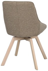 Béžové jedálenské stoličky v súprave 2 ks Alison – Rowico