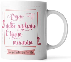 Sablio Hrnek Přeji ti vše nejlepší k tvému svátku - 890 ml - XXL