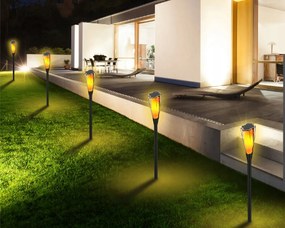 Solárna LED lampa TORCH Premium IP65 - 65 cm