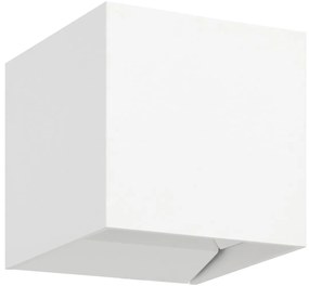 Eglo 901063 - LED Vonkajšie nástenné svietidlo CALPINO 2xLED/2,8W/230V IP54 biela