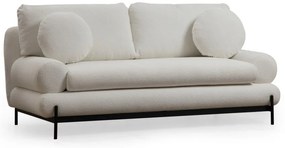 Dvoumístná pohovka Livorno 188 cm bílá