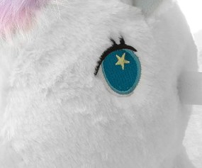 Hojdací koník Polly jednorožec biely