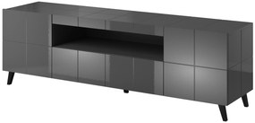 Cama Sivý TV stolík Reja