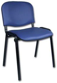 Konferenčná stolička ISO eko-koža Modrá D4 EKO