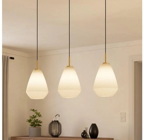 Eglo 900813 - Luster na lanku CAPRAROLA 3xE27/40W/230V