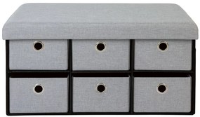 Livarno home Lavica s úložným priestorom (bledosivá)  (100342326)