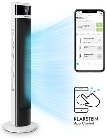 Klarstein Icetower Smart, stĺpový ventilátor, 45 wattov, ovládanie cez aplikáciu