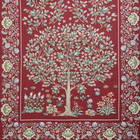 GOBELÍNOVÝ OBRUS FESTIVE VERDE1 140X240 CM VZOROVANÝ