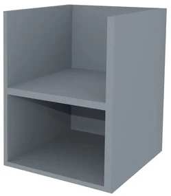 Mereo, Mereo Aira, kúpeľňová skrinka 40 cm, spodná, Multidecor, Monumentálna sivá, MER-CN795SMSO1