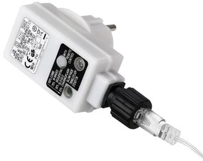 Vianočný svietiaci cencúle modré, vnútorné i vonkajšie 80LED s ovládačom