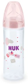 Dojčenská fľaša NUK LOVE 250 ml, 6-18 m ružová