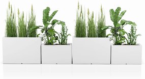 Dizajnový kvetináč MONUMO LUNGO MAXI White