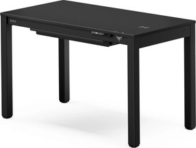 Herný stôl elektricky nastaviteľný, vstavaná bezdrôtová nabíjačka QI a USB: Diablo X-RIFT čierny