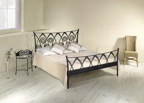 IRON-ART RONDA - dizajnová kovová posteľ 160 x 200 cm, kov