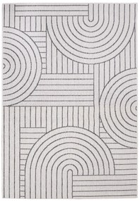 Dekorstudio Obojstranný koberec na terasu DuoRug 5842 - sivý Rozmer koberca: 200x290cm
