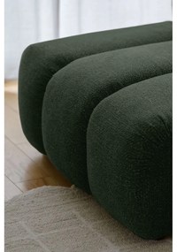 Tmavozelená rohová pohovka (ľavý roh/s leňoškou) Shell – Miuform