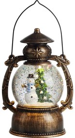 Markslöjd 705053 - LED Vianočná dekorácia LOTHAR LED/0,15W/3xAA lucerna bronzová