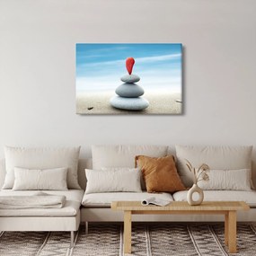 Obraz - Rovnováha s kameňmi (90x60 cm)