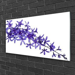 Skleneny obraz Kvety rastliny príroda 120x60 cm