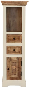 furniture-nabytek.cz - Skrinka do kúpeľne 40 cm z dreva manga 40x130x35