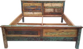 Bighome - Posteľ OLDBOAT 180x220 cm - viacfarebná