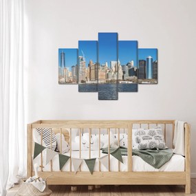 Obraz - Manhattan v New Yorku (150x105 cm)