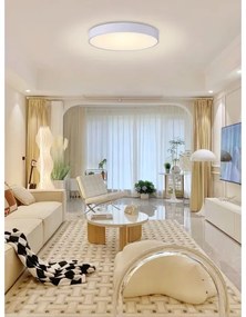 Immax NEO 07206L-LED Stmievateľné stropné svietidlo RONDATE 53W/230V biela Tuya+DO