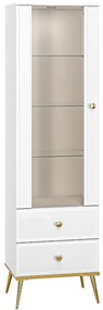 Vitrína Goldin 02 biela