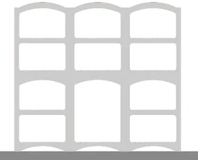 Zostava Bloc Cellier Basic bílá, kapacita fliaš: 118