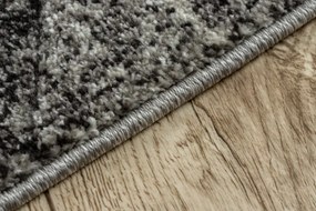 Koberec FEEL 5673/16811 HERRINGBONE čierny / sivý / krémový