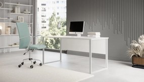 Písací stôl Amanda, biely