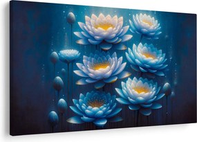 Obraz - Lekná pod hladinou (90x60 cm)